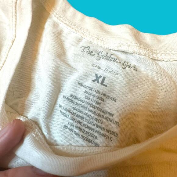 The Golden Girls Official Stay Golden White Graphic T-Shirt Size XL - Picture 4 of 5